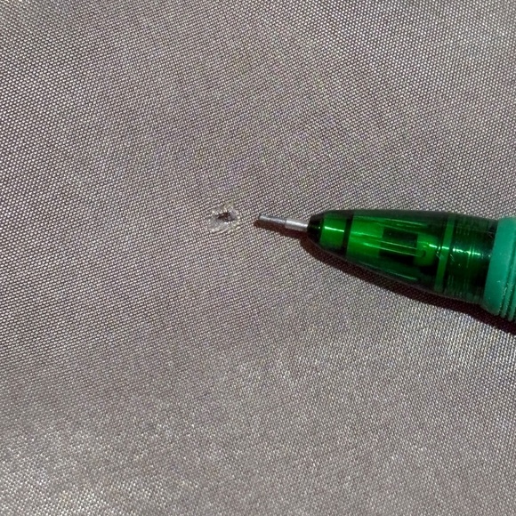 MNG Mango Women Long Sleeve 100% Silk Button Down Shirt Sz L Classic Luxe Career - Picture 9 of 9